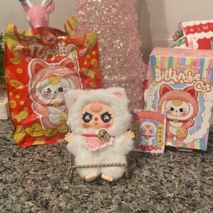 Baby Three New in Box White/Pink